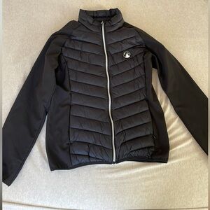 NWOT ZYIA Active Black Winter Light Bubble Jacket Never Worn Size L Fits Like M